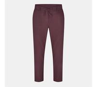 Boss Mens Genius Solid Patterned Straight Chinos in Open Brown - Size 36W/32L