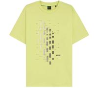 Boss Mens Geometric Stretch Regular T-Shirt GT25775
