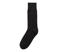BOSS Men's George Mercerized Cotton Pin Dot Dress Sock, Black, 5-13 UK