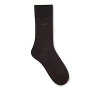 BOSS Mens George RS Uni MC Regular-length logo socks in mercerised Egyptian cotton
