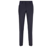 Boss Mens Gibson Trousers in Dark Blue Wool - Size 30W/34L
