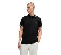 BOSS Mens Golf Paul Slim Fit Polo Shirt, Black, Size 3Xl, Men Black