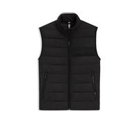 BOSS Mens H-Cenito Water-Repellent Gilet with Tonal Logo Black