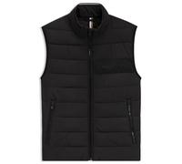 BOSS Mens H-Cenito Water-Repellent Gilet with Tonal Logo Black