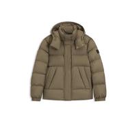 BOSS Mens H-Corbinian5 Water-repellent jacket with logo badge