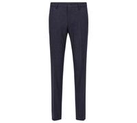Boss Mens H-Genius Trousers in Dark Blue Wool - Size 38W/32L
