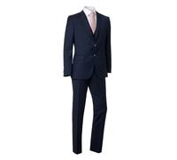 BOSS Mens H Huge Dark Blue Three-Piece Slim Fit Checked Suit DARK BLUE 50