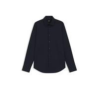 BOSS Mens H-JOE-kent-C1-214 Easy-Iron Regular-fit Shirt in Stretch-Cotton poplin
