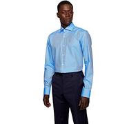 BOSS Mens H-JOE-spread-C1-222 Easy-Iron Regular-fit Shirt in Stretch Cotton