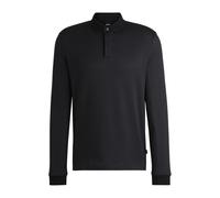 Boss Mens H-Pado 431 Long-Sleeved Polo Shirt / L Black GT7760
