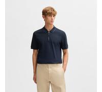 Boss Mens H-Paras 59 Polo Shirt in Dark Blue Cotton - Size 4XL