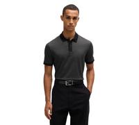 Boss Mens H-Parlay 432 Polo Shirt in Black Cotton - Size X-Large