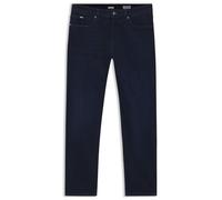 BOSS Mens H-Re.Maine Maine Blue Regular-fit Jeans in Cashmere-Touch Denim