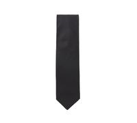 BOSS Mens H-Tie Black Micro Woven Silk Tie BLACK O/S