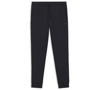 BOSS Mens Hadiko Logo-Print Tracksuit Bottoms in Stretch Cotton