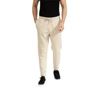 BOSS Men's Hadiko Stretch Cotton Logo Print Jogging Bottoms, Light Beige 272, L