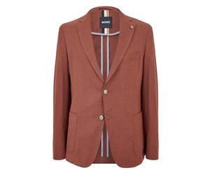 Boss Mens Hanry Textured Notch Neck Blazer GT56131