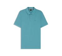 BOSS Mens HBB Pallas Polo Iconic Logo Embroidered Shirt Light/Pastel Blue M