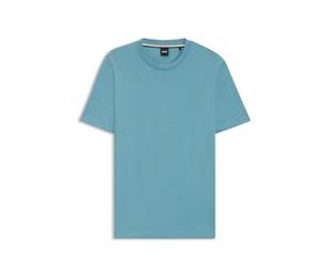 BOSS Mens HBB Thompson Tonal Logo T-Shirt Short Sleeve Light/Pastel Blue L