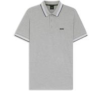 Boss Mens Hbg Paddy Euro Polo Shirt in Silver - Size Small