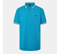 Boss Mens Hbg Paddy Euro Polo Shirt in .Turquoise/Aqua - Blue - Size Small