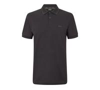 Boss Mens Hbg Paul Polo Contrast Striped Trim Shirt in Black - Size Small