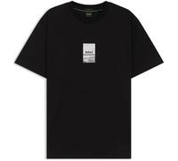 BOSS Mens HBG Photo T-Shirt Intricate Artwork Short Sleeve Black XXL