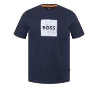 BOSS Mens HBO Stitch Logo T-Shirt Navy 3XL