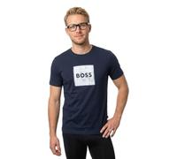 BOSS Mens HBO Stitch Logo T-Shirt Navy XXL