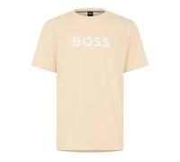 Boss Mens Hbw Logo T-Shirt - Blue Beige - S - Blue Beige - 100% Mixed