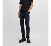 Boss Mens Hugo Tapered Fit Five Pocket Jeans in Dark Blue - Size 31W/32L