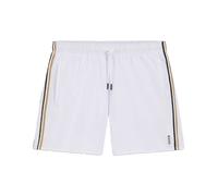 Boss Mens Icon Logo Swim ShortsL White GT9270