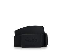 Icon Logo Buckle Belt - male - Hugo - Belts - Black - 90 CM - Accessories 90 CM