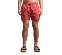 BOSS Men's Iconic 10239741 01 Swim Shorts, Dark Red 609, M
