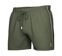 BOSS Men's Iconic 10239741 01 Swim Shorts, Open Green 351, M