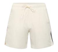 Boss Mens Iconic Logo Swim Shorts in White - Size Large
