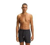 BOSS Mens Iconic Recycled-Material Swim Shorts with Logo and Signature Stripe