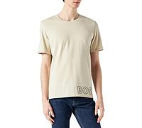 BOSS Men's Identity T-Shirt RN T-Shirt, Light Beige271, XL