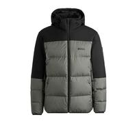 BOSS Mens J Hamar 3 Detachable-Hood Jacket with Water-Repellent Finish