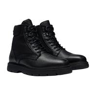 Boss Mens Jacob Grain Leather Ankle Boots / 12 UK Black GT4157