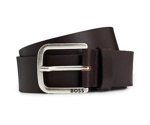 BOSS Men's Janni_Sz40 Belt, Dark Brown202, 110, Dark Brown202, 110 cm
