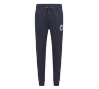 Boss Mens Javan Tracksuit Bottoms in Dark Blue Cotton - Size Small
