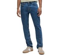 BOSS Mens Jeans - Mens BOSS Delaware Slim Fit Jeans - Kick Mid Blue Stretch