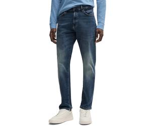 BOSS Mens Jeans - Mens BOSS ReMaine Regular Fit Jean - Stone Mid Blue Stretch