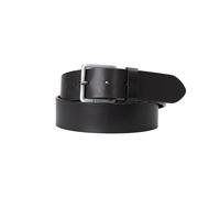 BOSS Men's Jeeko Leather Casual Belt, Dark Black, 38