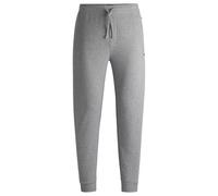BOSS Waffle pyjama bottoms in a cotton blend - Style Waffle Pants Cuff, 50535878 Grey XL