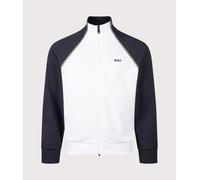 BOSS Mens Join Skaz Track Top - Colour: 100 White - Size: XL XL