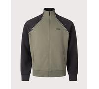 BOSS Mens Join Skaz Zip Through Track Top - Colour: 257 Dark Beige - Size: XXL