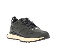 Boss Mens Jonah Run Leather Trainers6 UK Dark Blue GT15760