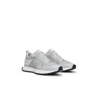 BOSS Mens Jonah Runner Style Trainer Open White 121 10 UK